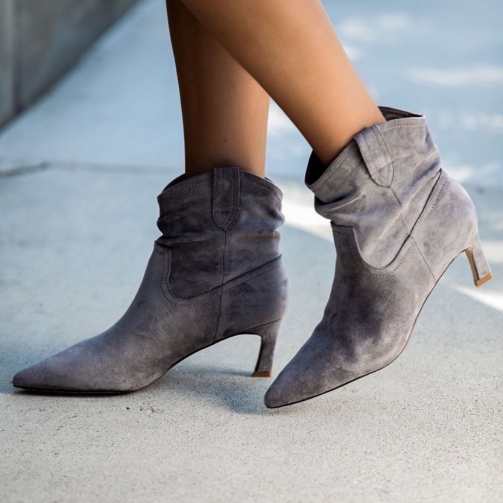 VICI gray booties